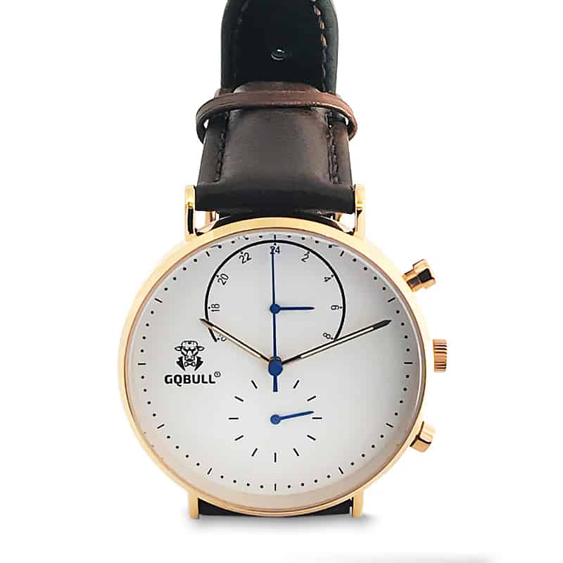 gold stainless steel case