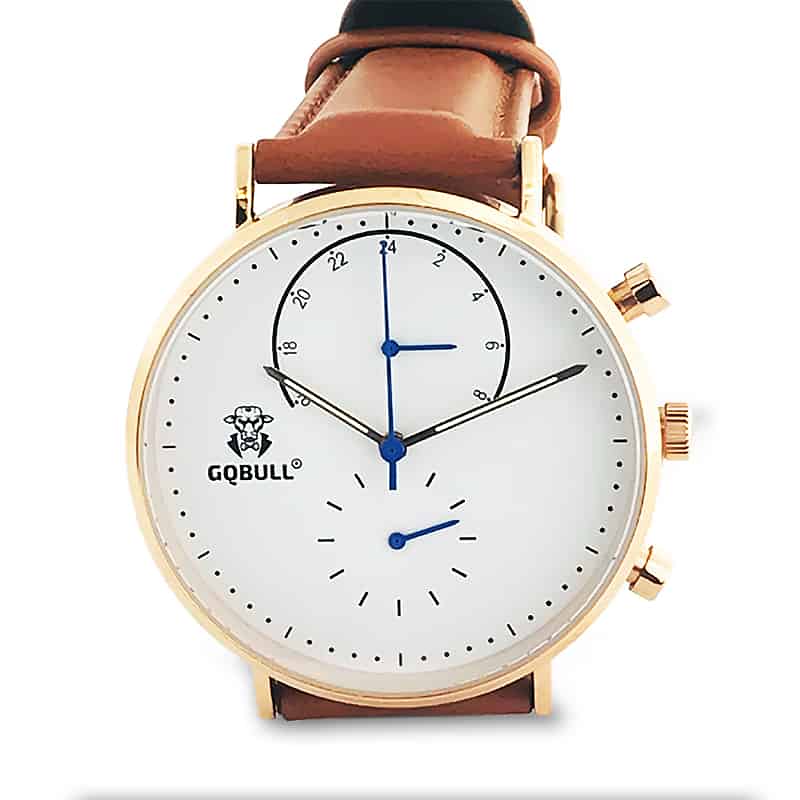 gold stainless steel case