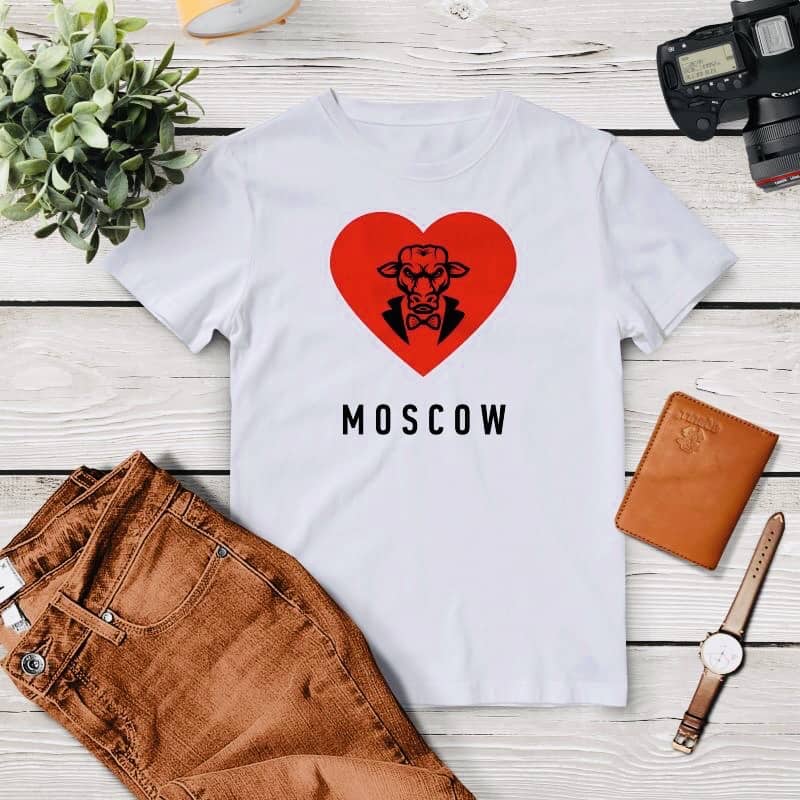 white shirt with red hearts